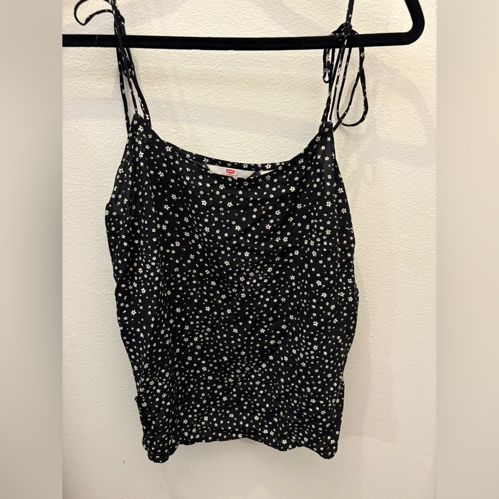 Levi’s tie strap tank top
